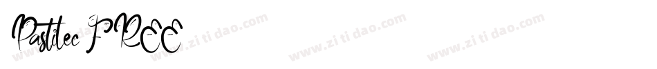 Pastilec FREE字体转换